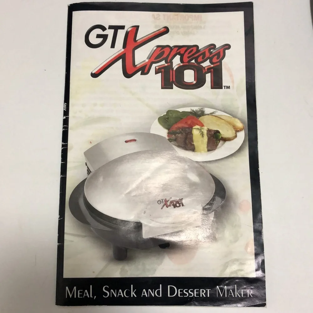 Xpress 101 meal, snack, dessert maker
